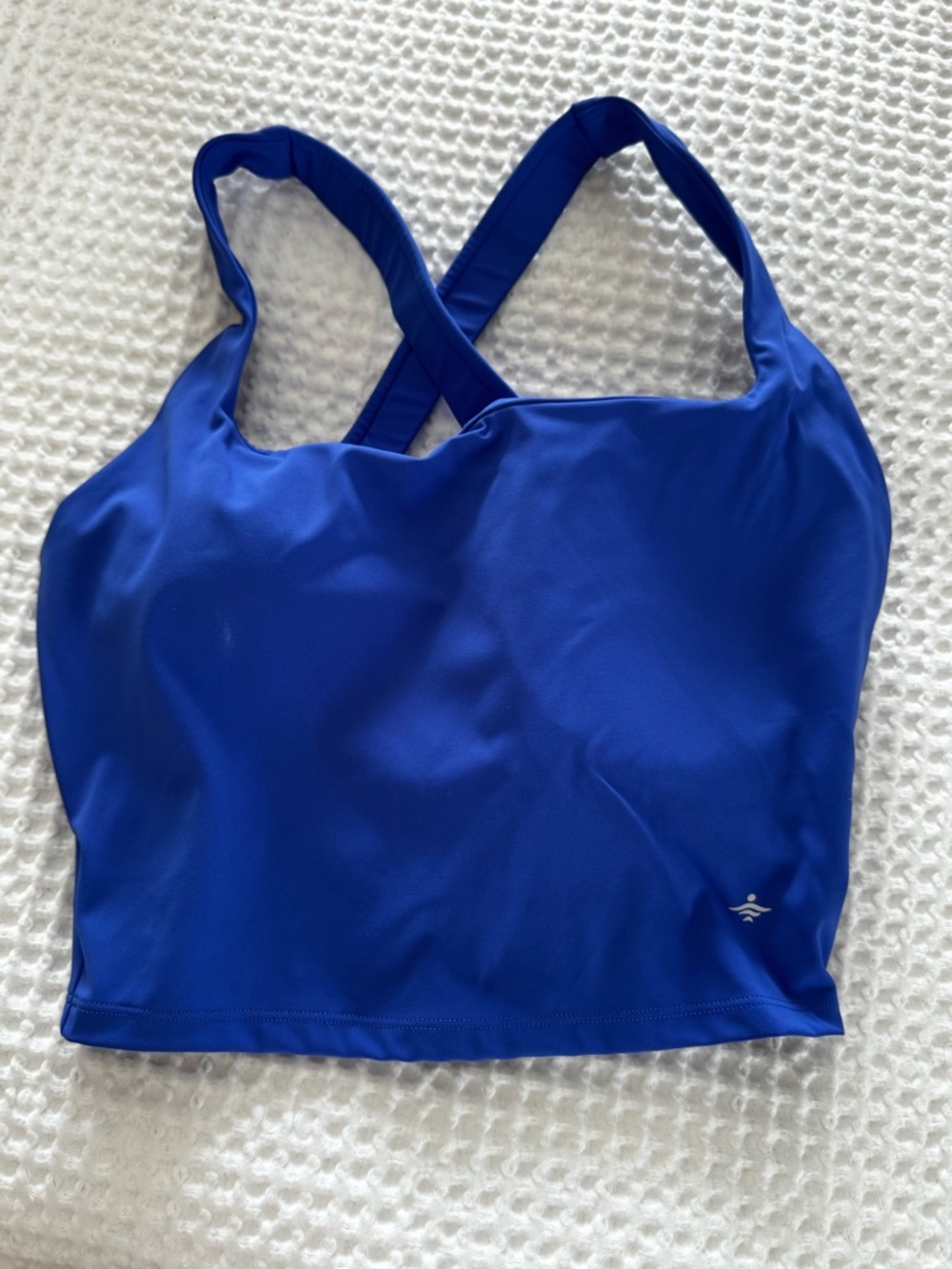 HALARA Royal Blue Crossback Tank Top